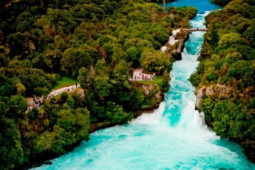 ทัวร์นิวซีแลนด์, น้ำตกฮูก้า (Huka Falls) ทัวร์นิวซีแลนด์, น้ำตกฮูก้า (Huka Falls)